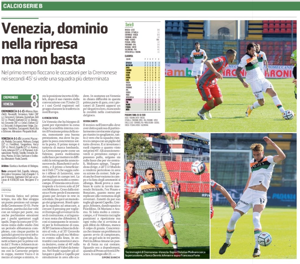 Venezia FC La Nuova Venezia Venezia, dominio nella ripresa ma non