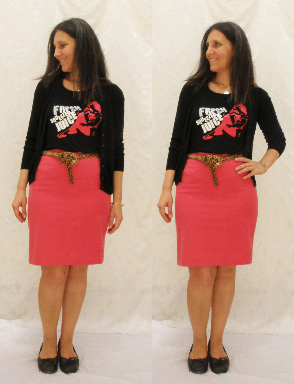 fashion me blog How to wear red skirt 3 ways
