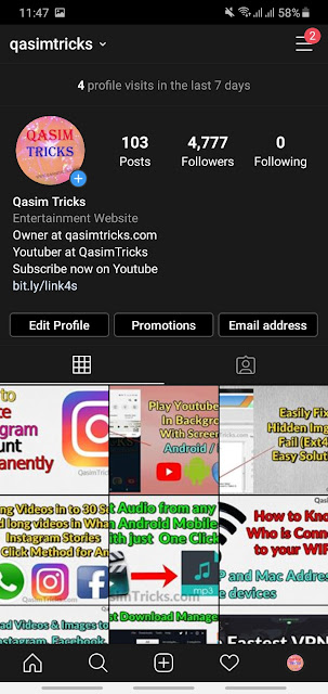 How to enable the Dark Mode on Instagram in Android or iOS
