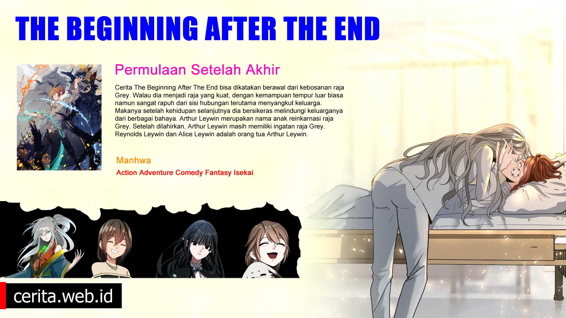 Sinopsis The Beginning After The End Isekai Raja Sihir
