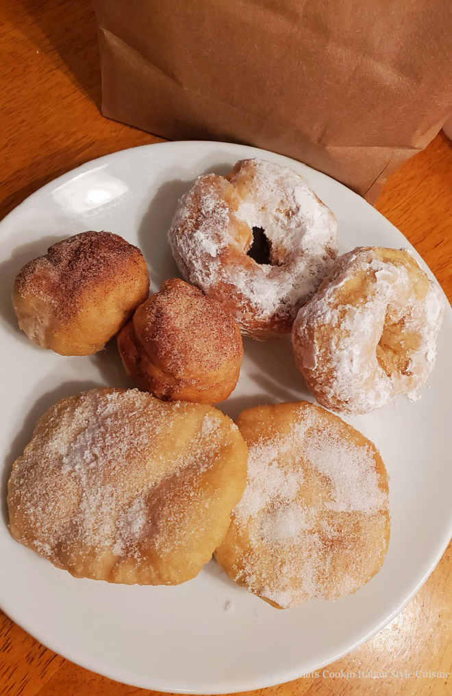 Italian Pizza Fritta Fried Dough What's Cookin' Italian Style Cuisine