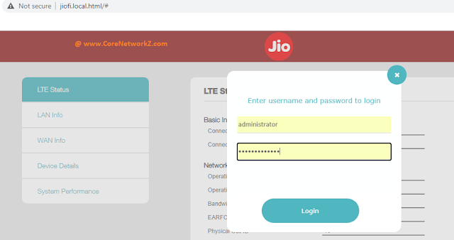Download site for JioFi Firmware
