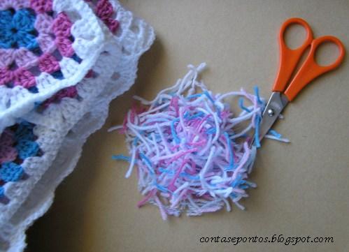 Manta de bebé granny squares