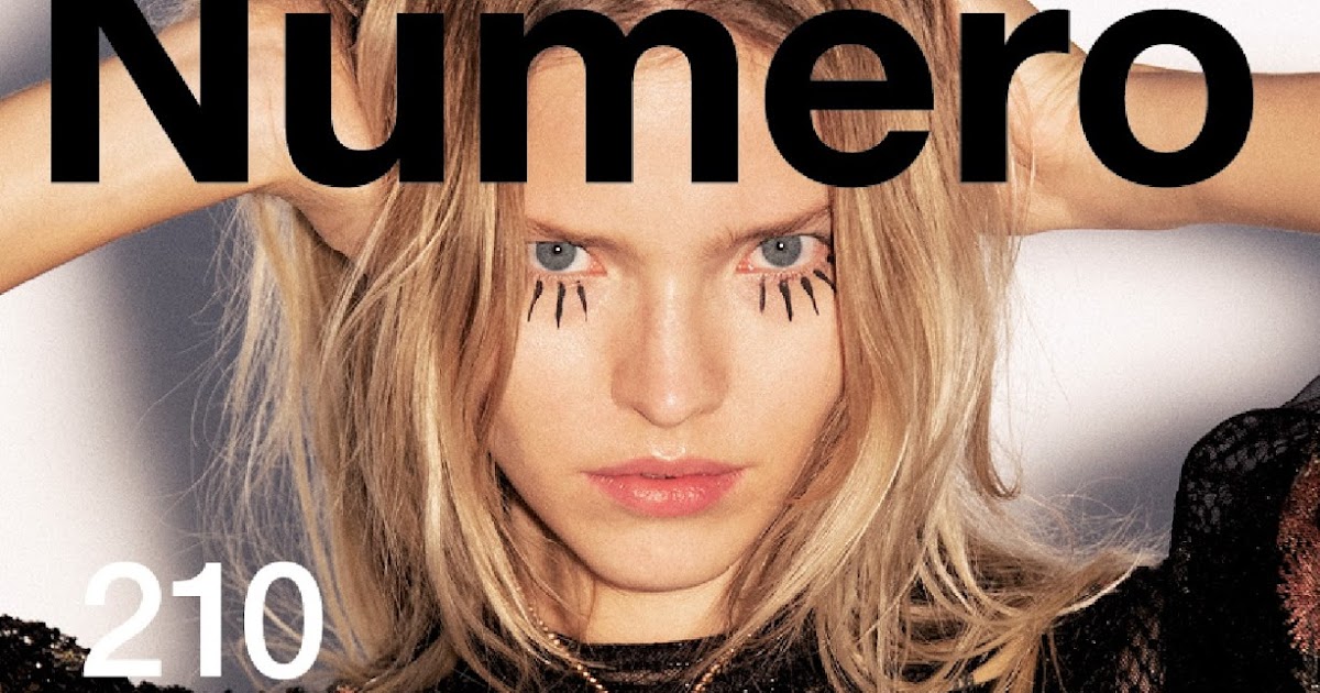 39 Lolas: Sasha Luss by Hans Feurer for Numéro France n.210 February 2020