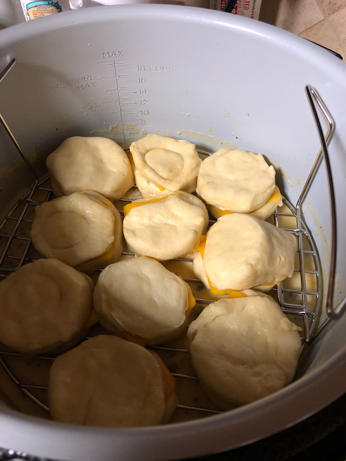 Crafters Can Cook Biscuits and Sausage Gravy Ninja Foodi Style