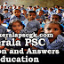 Kerala PSC Question and Answers on Education in India 