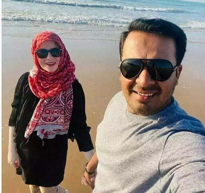 Beautiful Family Pictures of Sharjeel Khan With His Wife And Kids