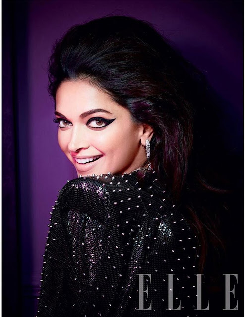 Actress Deepika Padukone Poses For ELLE 4