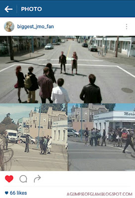 Filming Once Upon a Time aglimpseofglam Filming Once Upon a Time aglimpseofglam