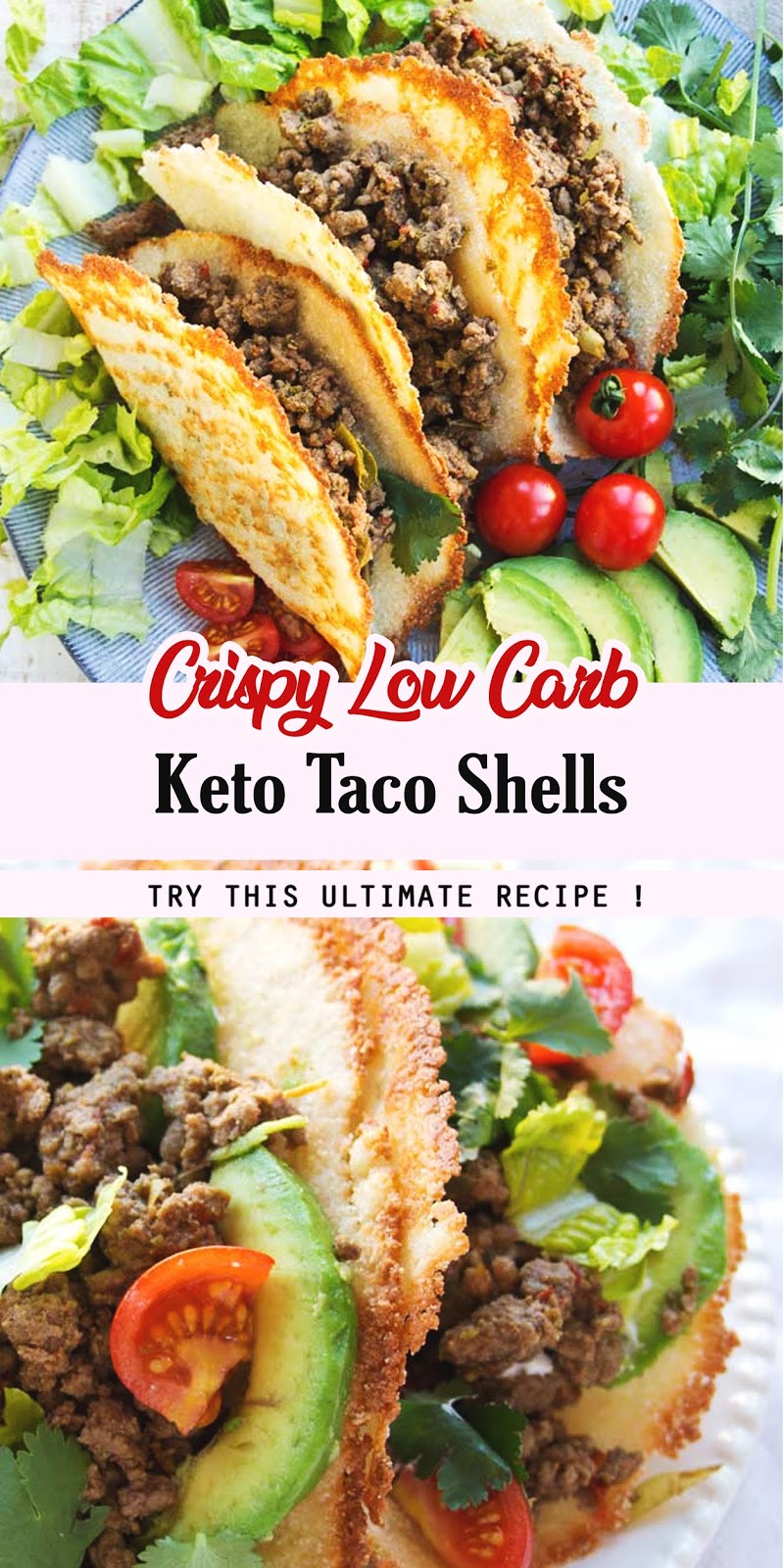 Crispy Low Carb Keto Taco Shells 3 SECONDS