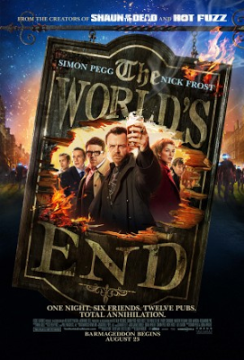 The World's End ,Poster, San Diego Comic Con, SDCC, Geek-Grotto