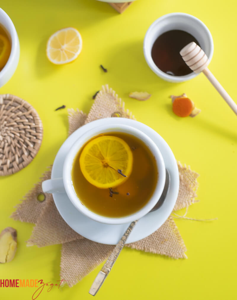 Soothing Turmeric Ginger Lemon Tea