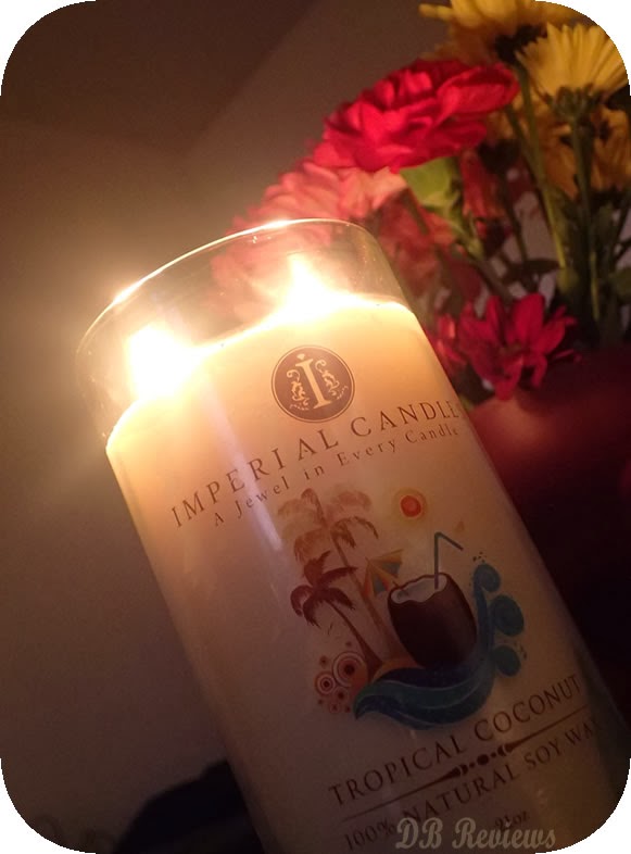 Imperial Candles Natural, Scented Soy Candles with a Stunning Piece of