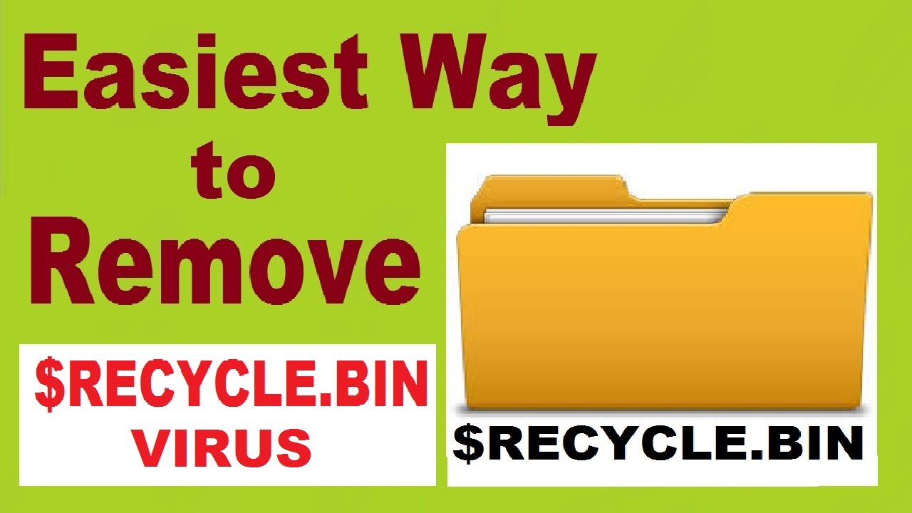 Cara mengahpus Virus Recycle.Bin dan System Volume Information
