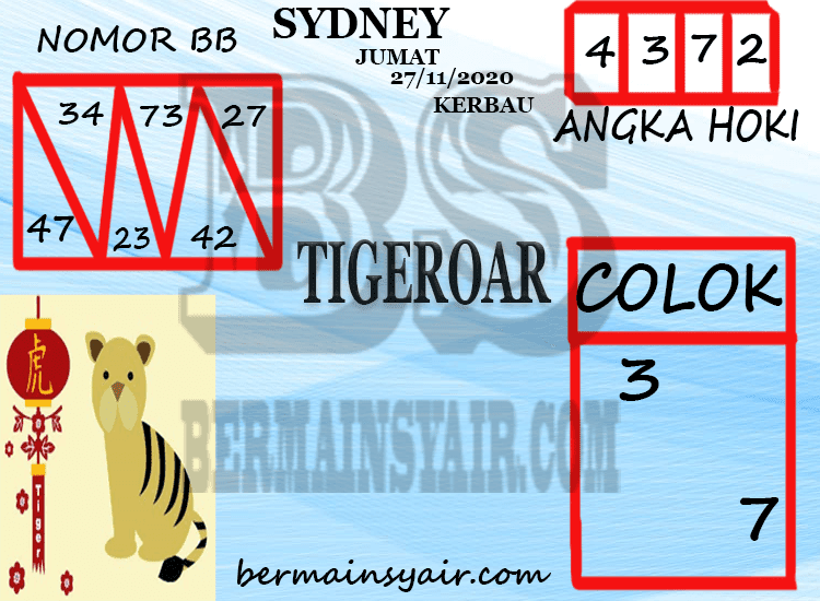 Kode Syair SDY Hari Ini Jumat 27112020 Bocoran Togel