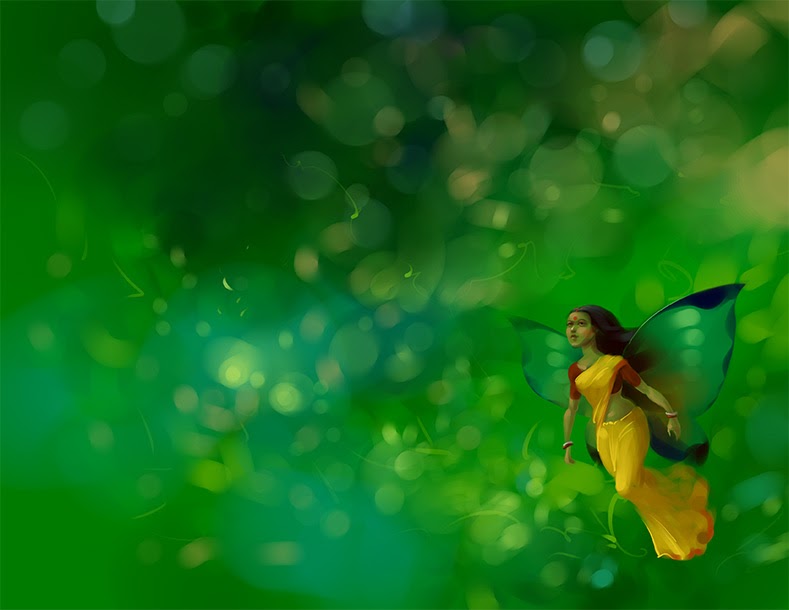 Poetry Book Cover Illustration