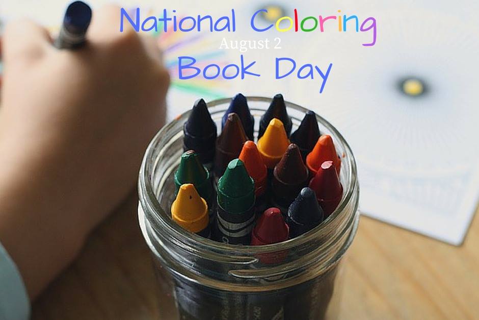 National Coloring Book Day