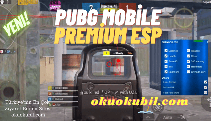 Pubg Mobile 1.3 Premium ESP Ultra Aimbot No 10 Munite Hile Sezon18