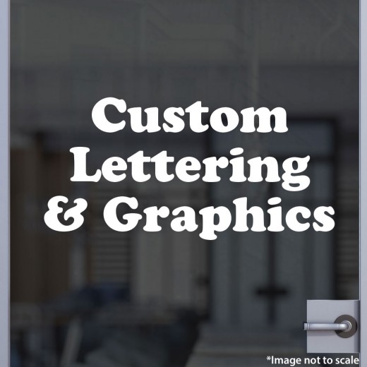Custom Vinyl Lettering Thankyou Letter
