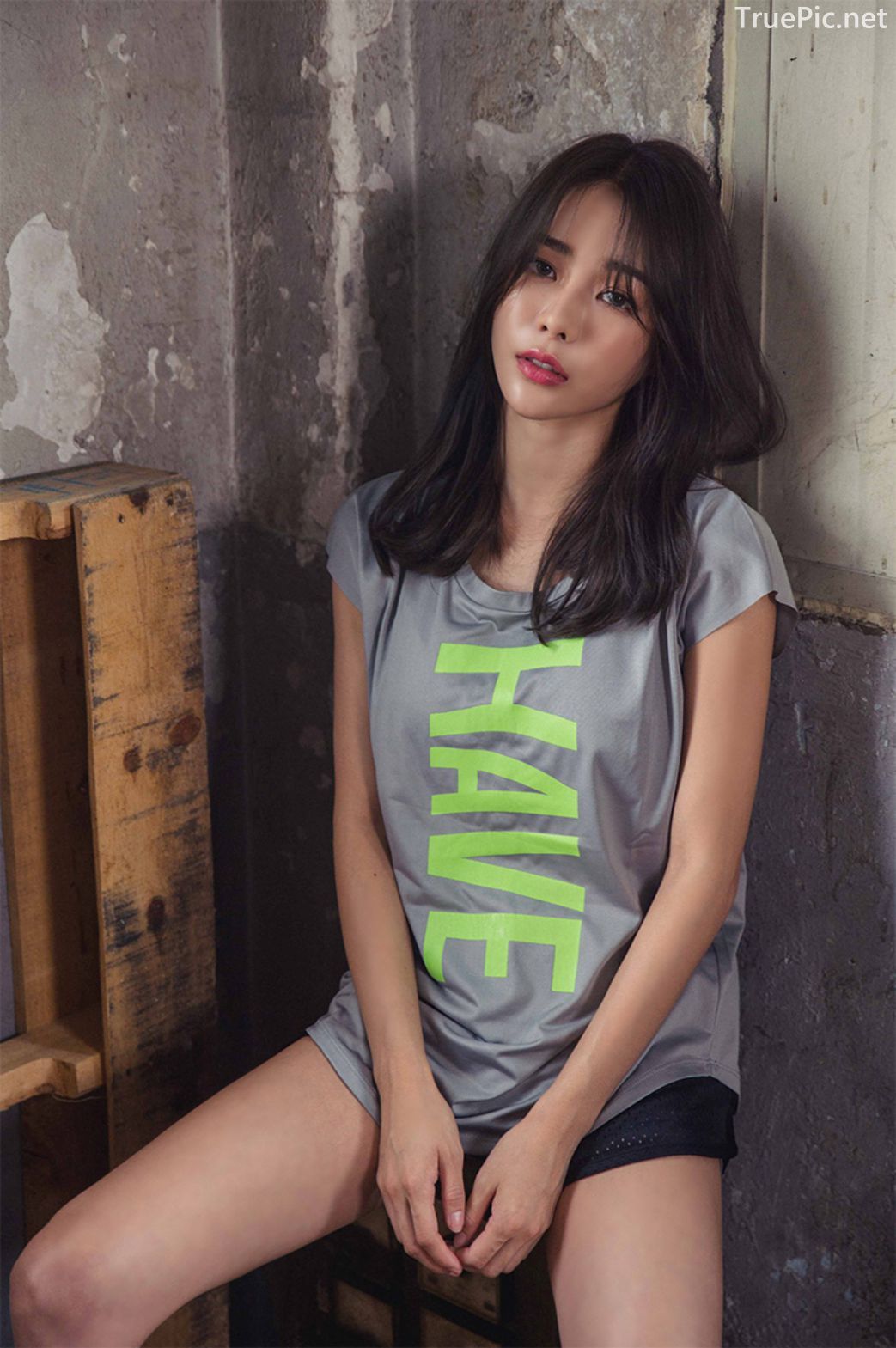 Korean Fashion Model - An Seo Rin - Active Fitnees Set Collection - TruePic.net - Picture 16