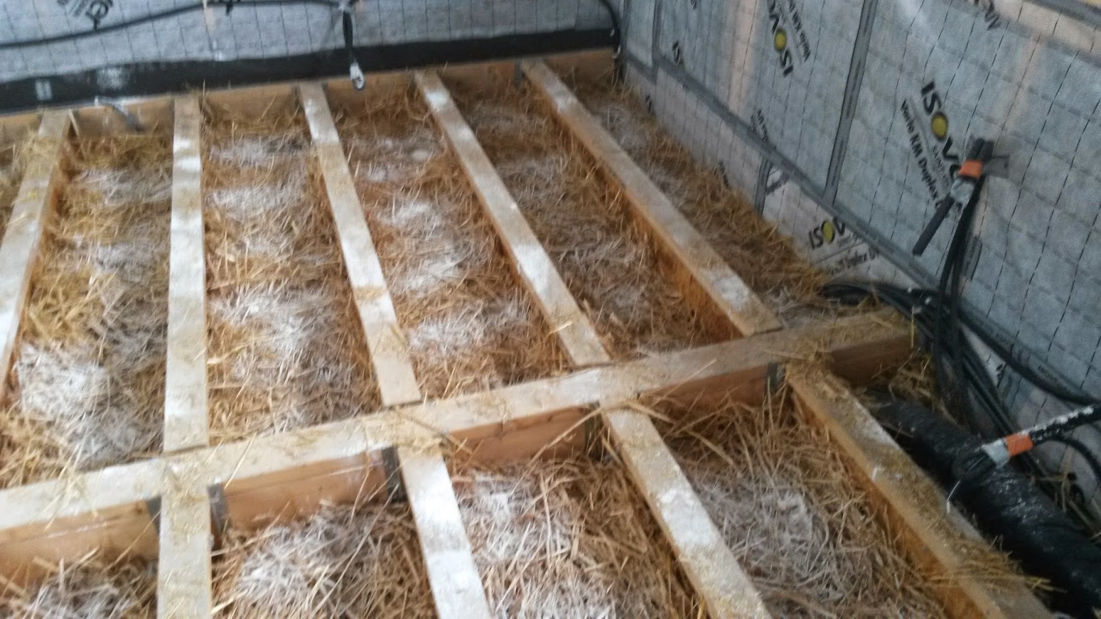 Chantier En Cours Isolation Plancher Intermediaire