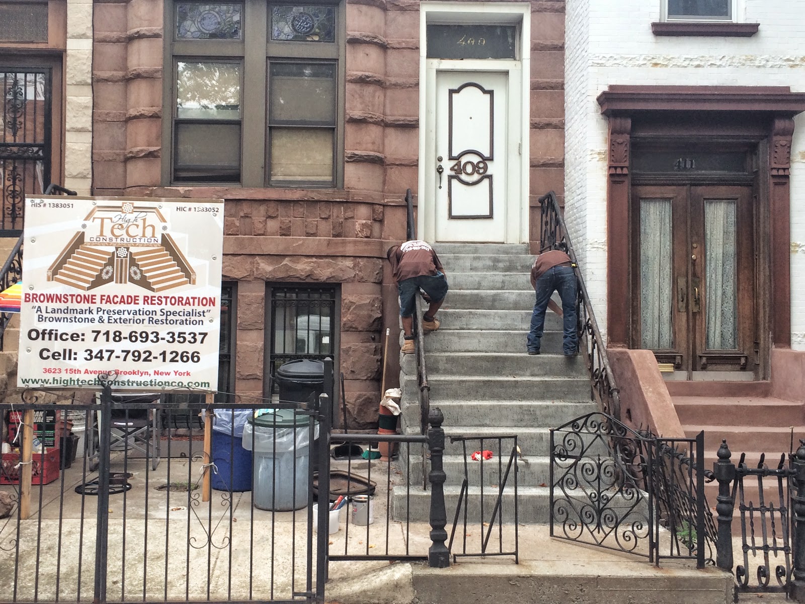 Picture of HIGH TECH CONSTRUCTION CO- Brownstone Restoration Specialist : A ...
