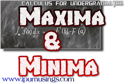 BCA/MCA/BTech- Maths (Differential Equations)  Maxima and Minima  (Q and A)(#ipumusings)