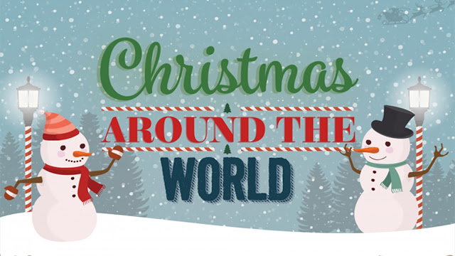 Christmas Traditions Around the World #infographic