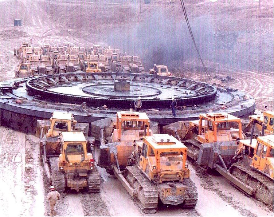 Just A Car Guy the base for Big Muskie, a coal mining BucyrusErie