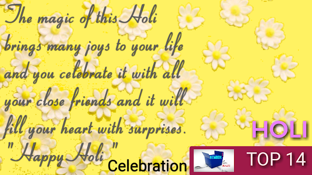 Inspirational holi messages in English - Best wishes for Holi messages | newsboxwithazi