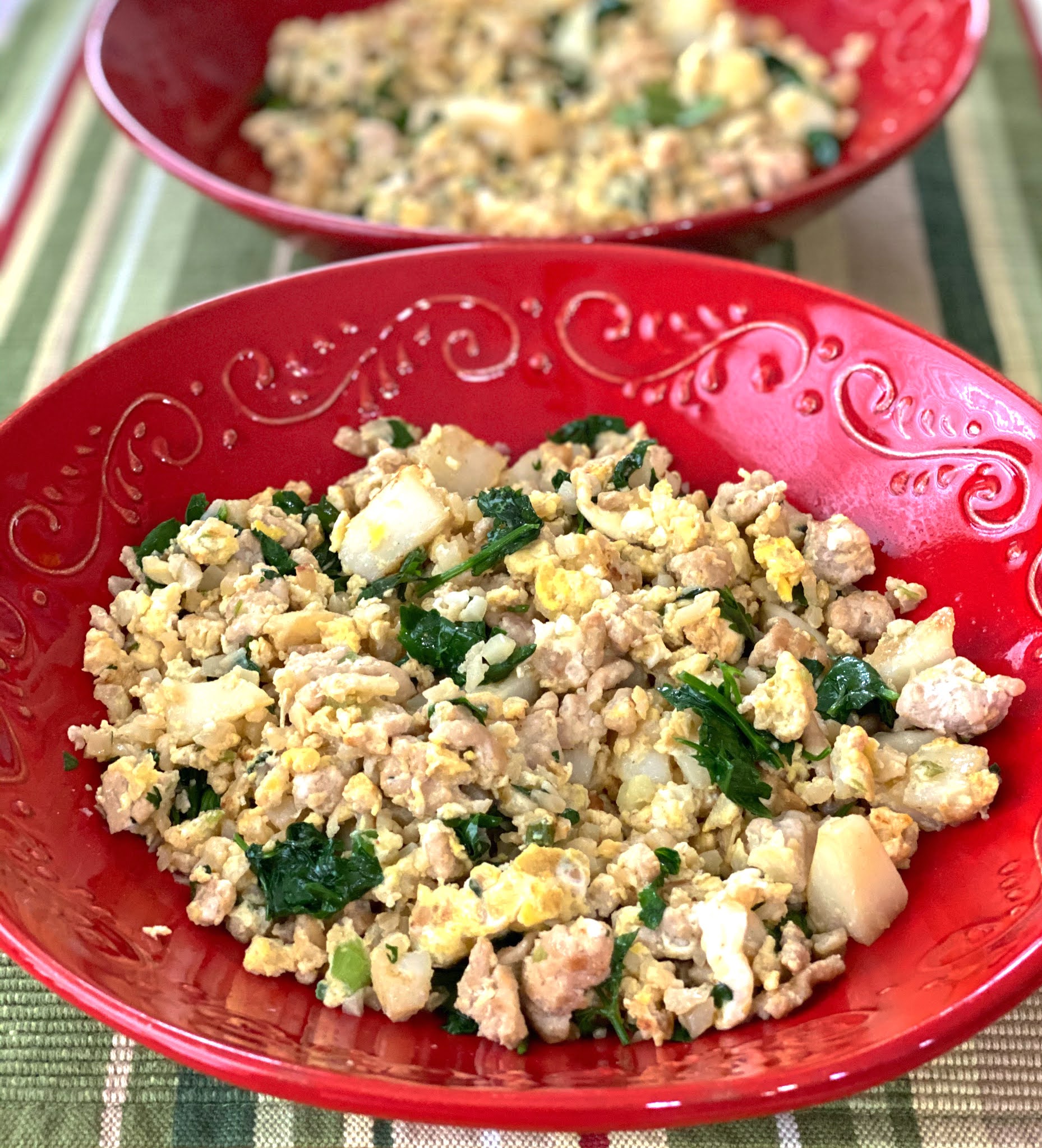 Points In My Life Fried Cauliflower Rice with Pork and Scallops