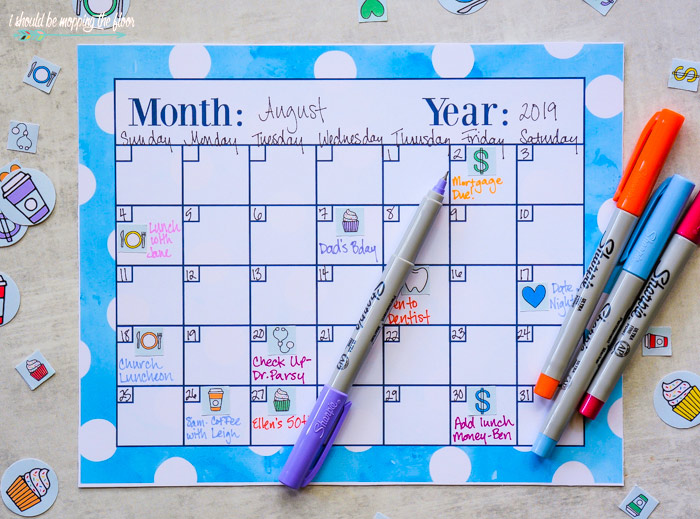 Free Printable Calendar Pages - Free Printable Planner 