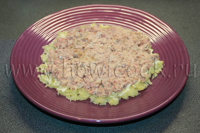 рецепт салата мимоза с пошаговыми фото
