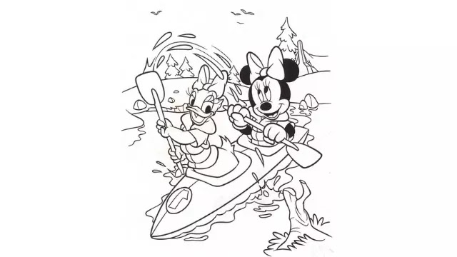 Cartoon-images-to-fill-colour-mickey-mouse