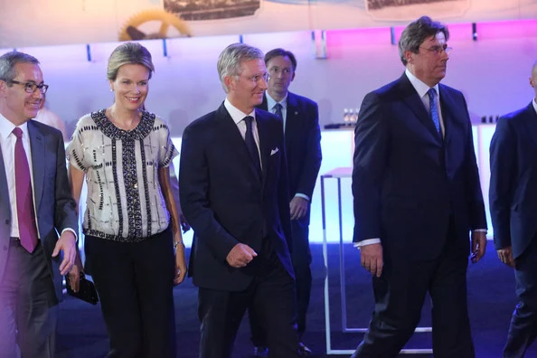 Queen Mathilde attended a gala event to mark the 150th anniversary of Solvay in Neder, newmyroyals