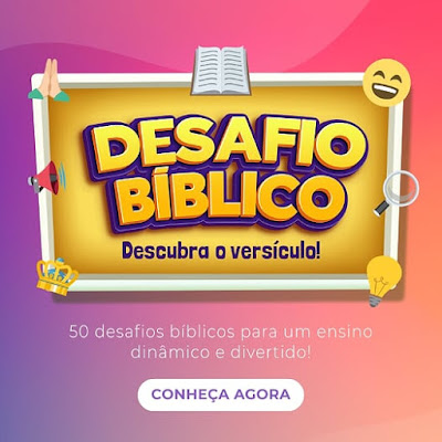 DESAFIO BÍBLICO  Desafios biblicos, Bíblico, Bíblia