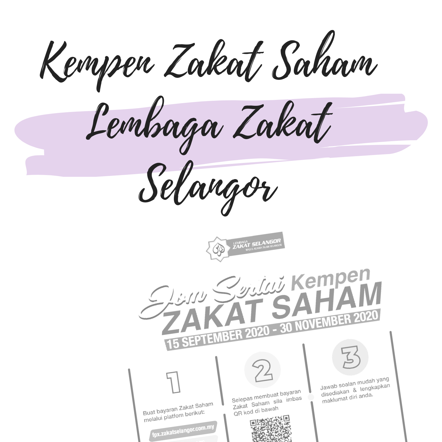 Zakat simpanan selangor