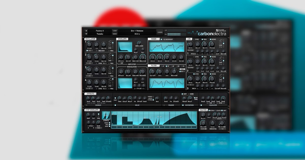 Carbon Electra 'Synth' Gratis realizando una compra en Plugin Boutique