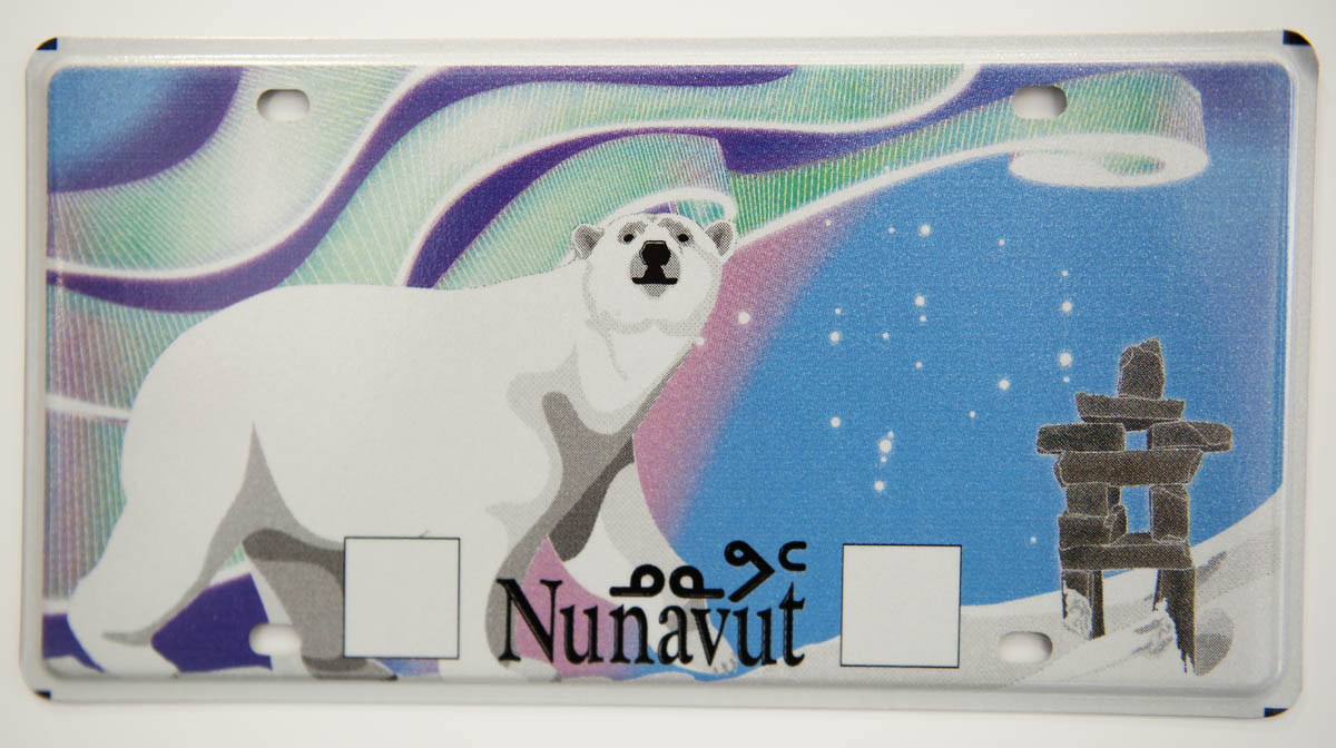 Mikes blog: New Nunavut license plate