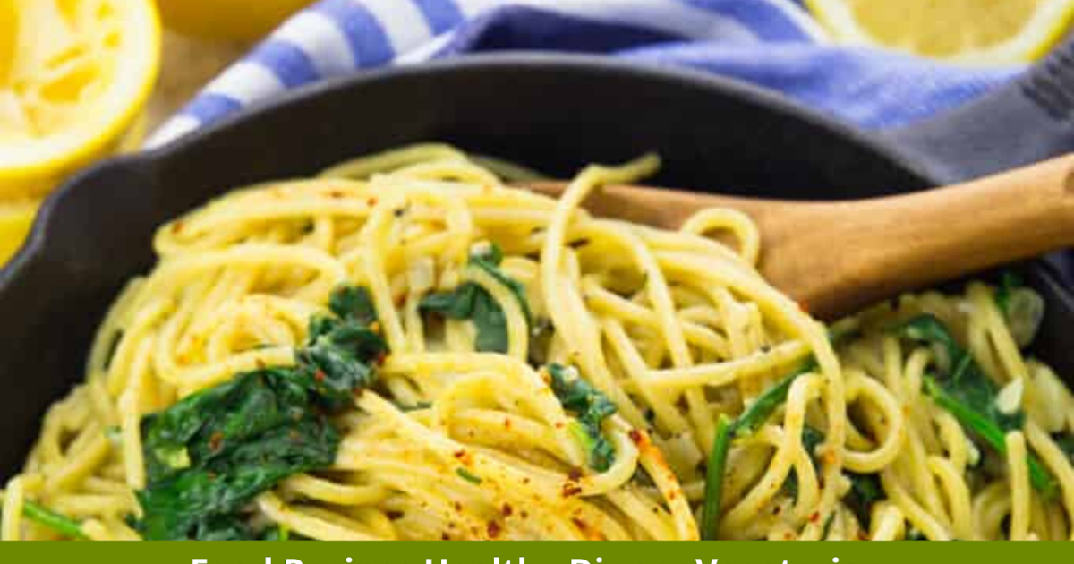 LEMON SPAGHETTI WITH SPINACH (ONE POT)