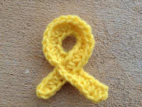 Cancer Awareness Ribbon Pattern