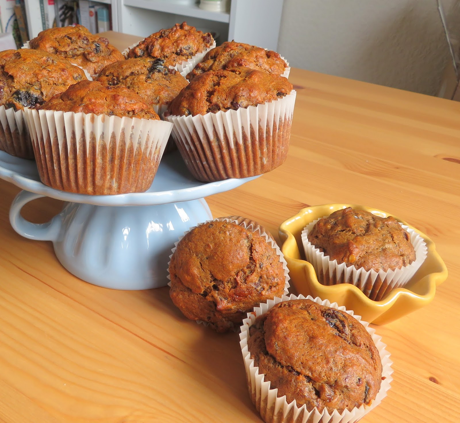 Fruit & Nut Muffins The English Kitchen