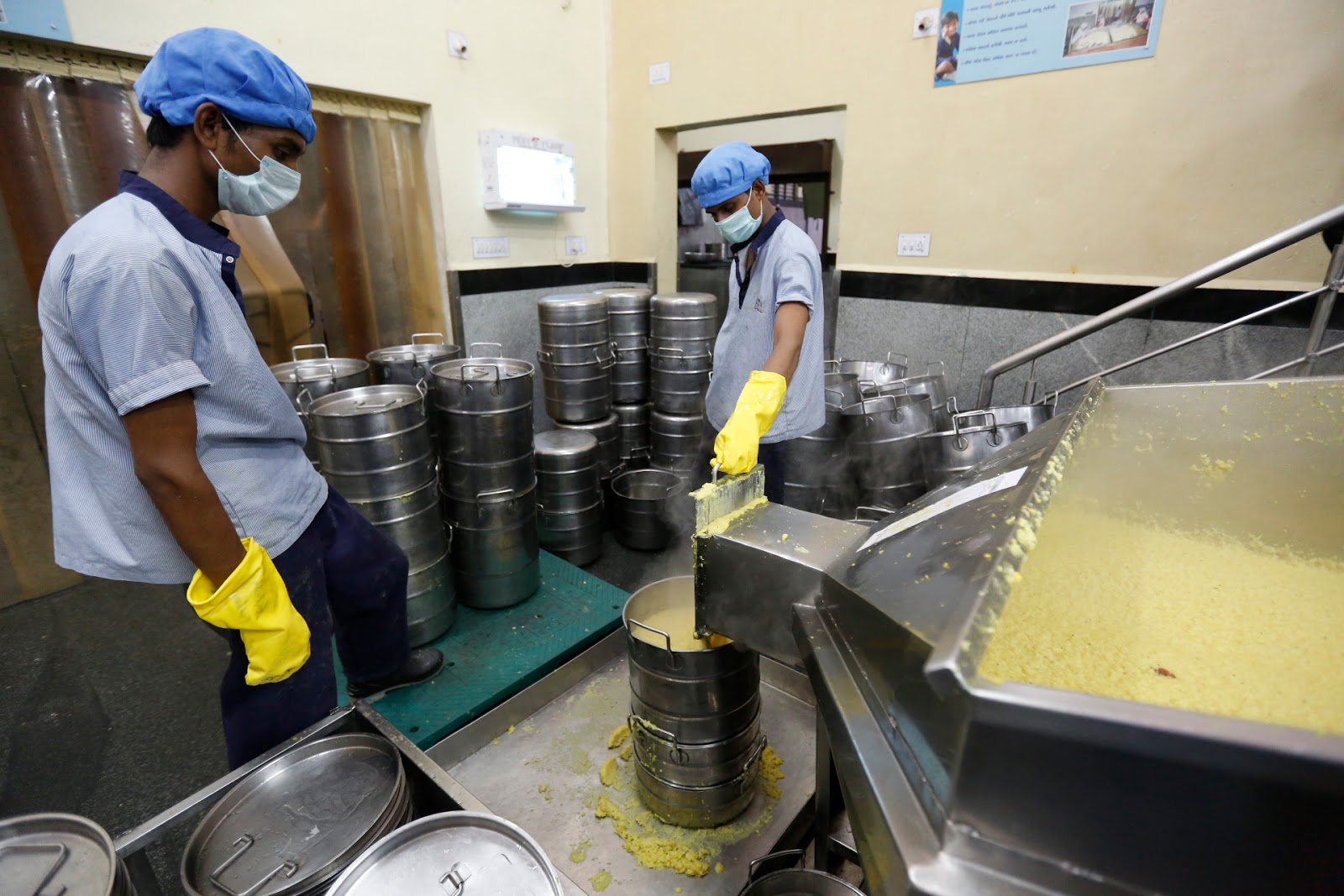 Akshaya Patra Vadodara Kitchen Photo Gallery