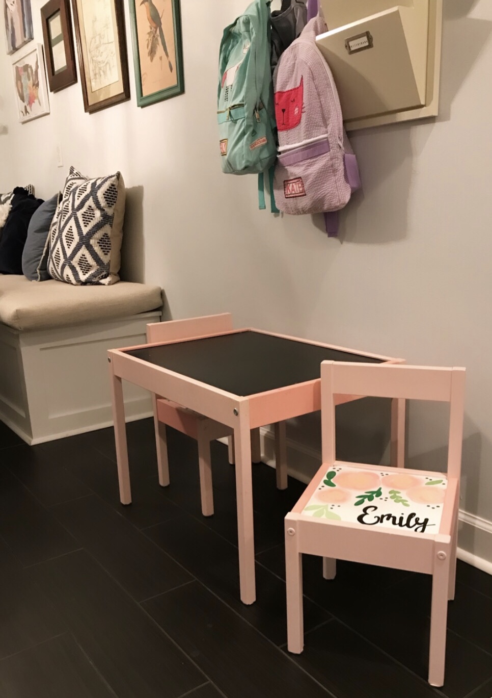 Alex Lately Table for Two IKEA Hack