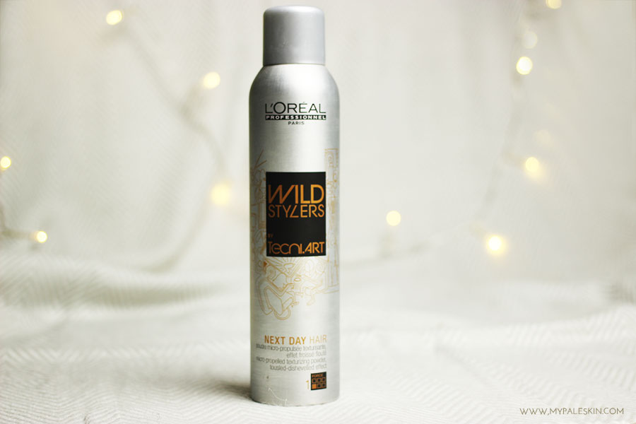 L'oreal, wild stylers, texture, spray, review, pale skin, my pale skin, em ford