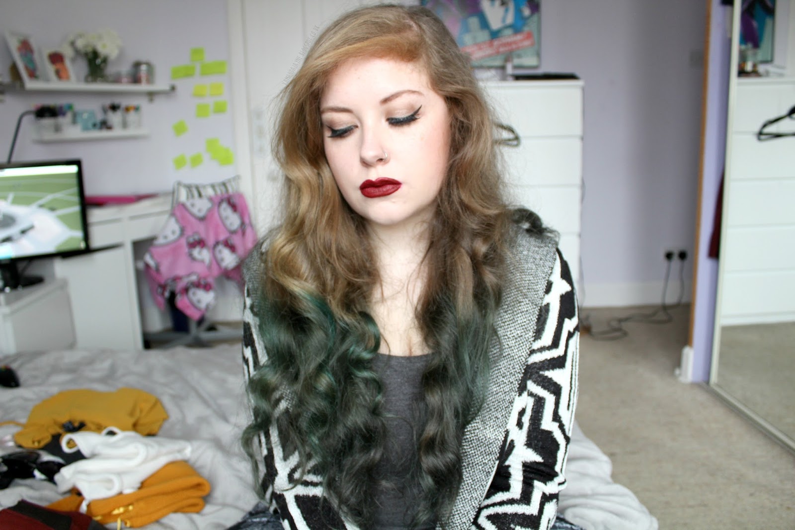 Stargazer Tropical Green Semi Permanent Hair Dye Review Amanda