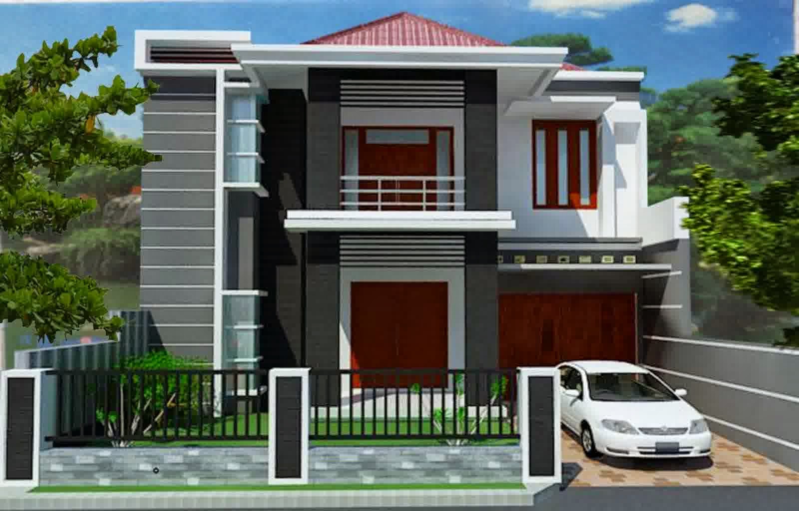 Rumah Minimalis 2 Lantai Ukuran 8x15 Expo Desain Rumah