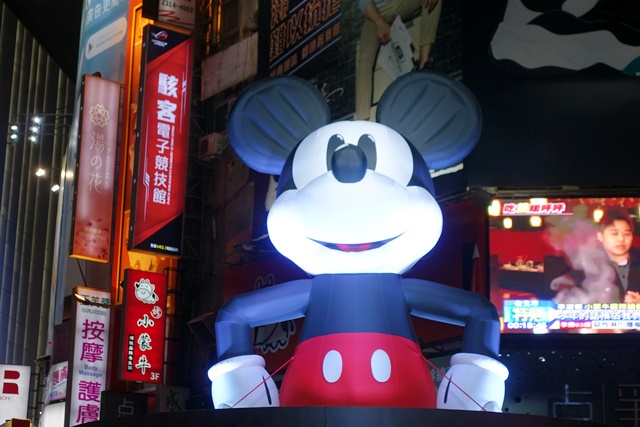2019臺北西門町燈節、迪士尼米奇主題花燈