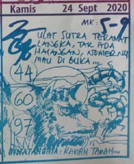 Prediksi Syair Sydney 24 September 2020 Pangkalantoto