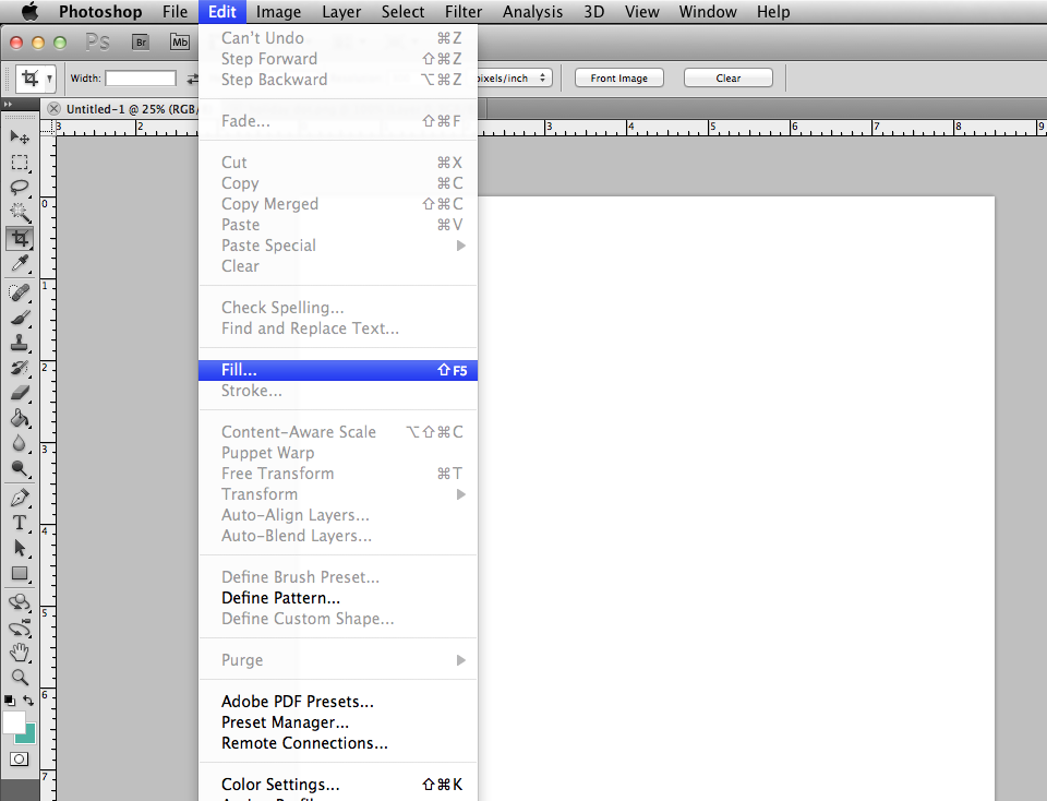 Ruffled Sunshine: Photoshop Tutorial | Using FILL to make your own ...